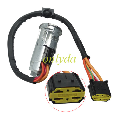 For Renault  Ignition lock+door lock+tail box lock