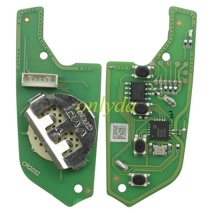 Xhorse XKCD02EN Wire Remote Key KAI DLK Filp 4 Buttons