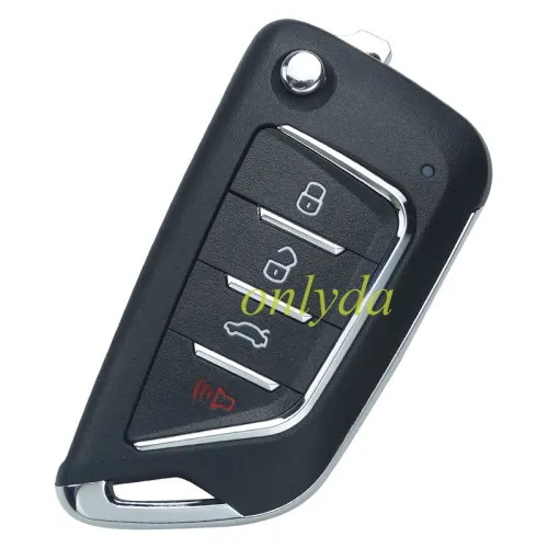 Xhorse XKCD02EN Wire Remote Key KAI DLK Filp 4 Buttons