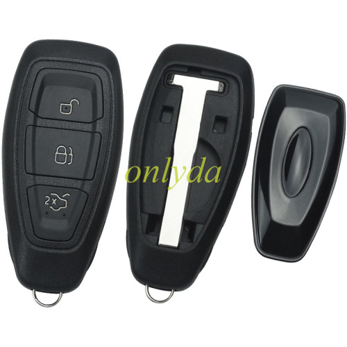 For  Ford Focus  3 button  remote key shell with  T  type blade