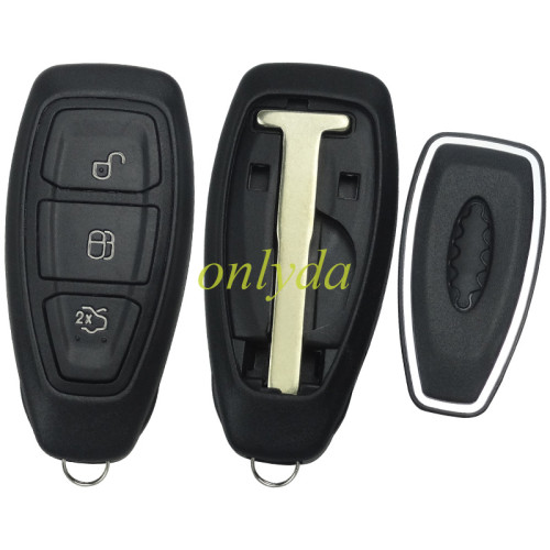 For 3 button  remote key shell with blade