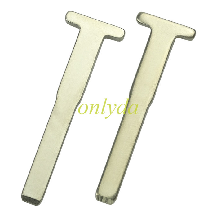 For 3 button  remote key shell with blade