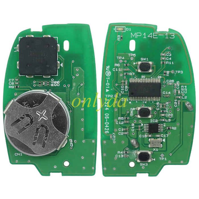 Original Tucson 2019 keyless 3 button remote key with 433.92mhz with 47 chip 95440-D7000