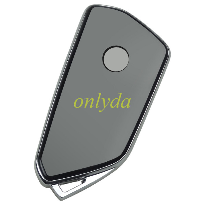 For VW 3 button modified remote key blank with hu66 blade