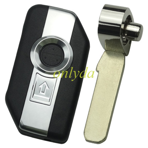 motorcycle 1 button flip remote key blank