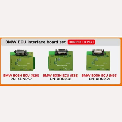 Xhorse XDNP33 Set Papan Antarmuka ECU Adaptor Pemrogram Kunci Otomatis untuk BMW N20 B38 N55 untuk Pembaca Kode & Alat Pemindai Xhorse