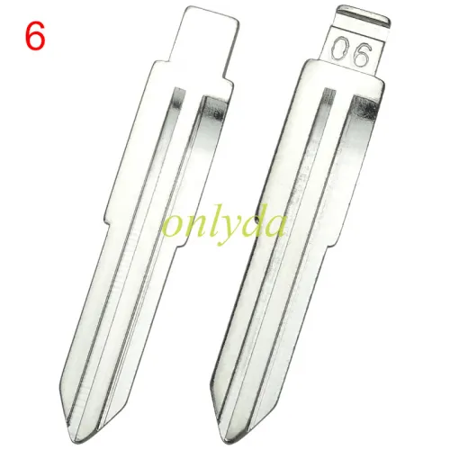 For Nissan NSN11 key blade