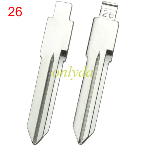 For GM/Buick key blade