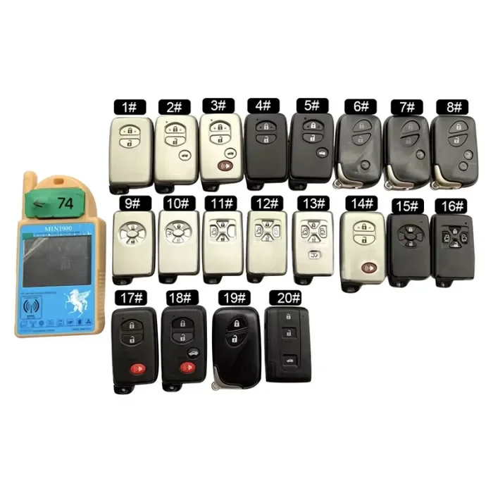 For Toyota remote key with 8A chip