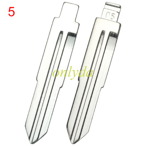 For opel chevrolet key blade , Left blade