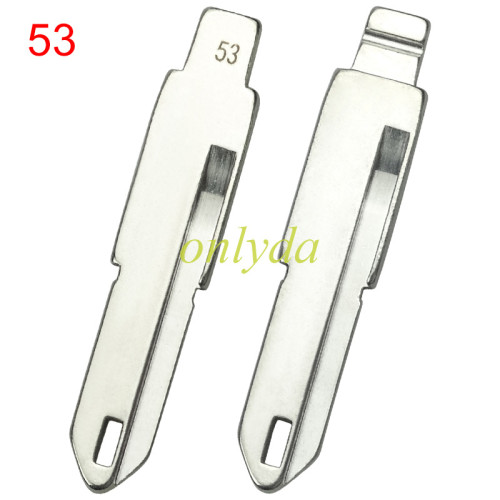 For Peugeot key blade 206
