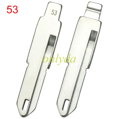 For Peugeot key blade 206