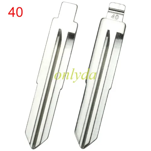 For  chevrolet key blade left blade