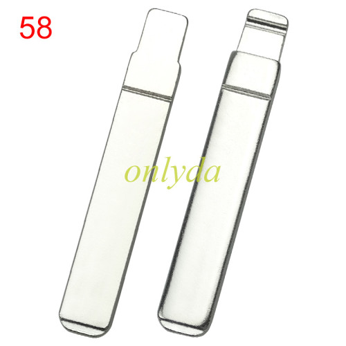 For Peugeot key blade 307 VA2