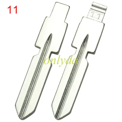 For Benz 4 track key blade