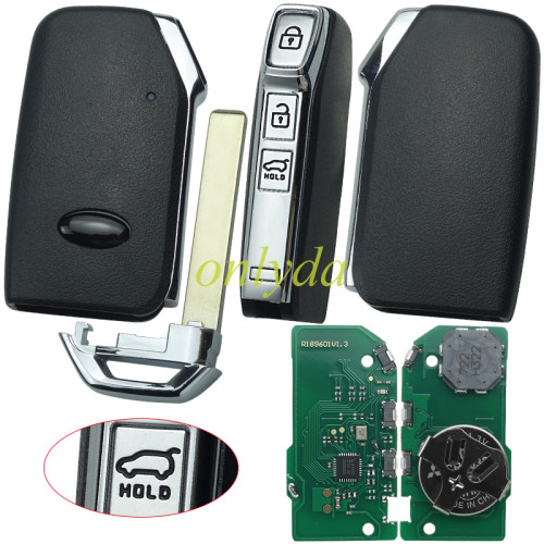 For Kia TELLURIDE 2020 3Buttons/433MHz / NCF 29A1X HITAG3 / 95440-S9100