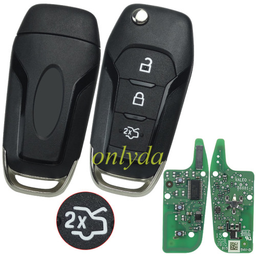 Original Ford 3button remote with 434mhz with 49 chip OE: DS7T15K601BF for 2015+ Everest  Escort