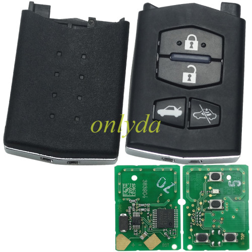 OEM Mazda 4 BUTTON   MITSUBISHI ELECTROIC  with Side slide door button  FCC ID : BGBX1T478SKE12501 315MHz  MODEL: SKE125-01