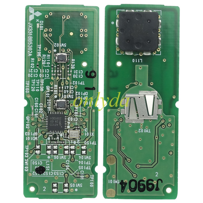 Original 2018+Mazda 2 button keyless Smart remote  key with 434mhz with HITAG pro ID49 chip for Axela Aterza CX4 CX5 Model: SKE13E-02