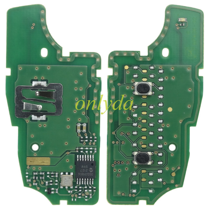 For Renault original 2 button remtoe key with 434mhz , with 46 chip