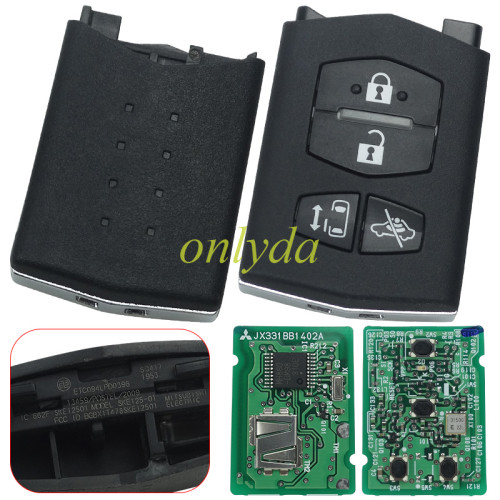 OEM Mazda 4 BUTTON   MITSUBISHI ELECTROIC  with Side slide door button  FCC ID : BGBX1T478SKE12501 315MHz  MODEL: SKE125-01 (Pls choose button )
