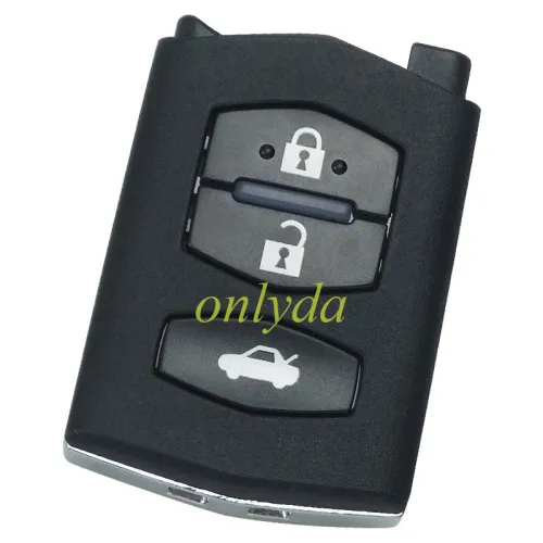 original Mazda 2 series,3 button remote key with 433mhz CCAE08LP066OTO CCAE08LP066AT2 RLVSI5W07-1085 IC:267T 5WK43449D 5WK43449E   CMII ID:2008DJ1984MR3128ANRT2006  FCCID:KR55WK43451 CETS/XXX/XXX/X