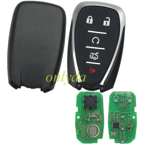 OEM  KEY For 2021-2023 Chevrolet  Smart key with 5 button  proximity Malibu  CAMARO 433MHZ  fcc ID : HYQ4ES  PN: 13522891