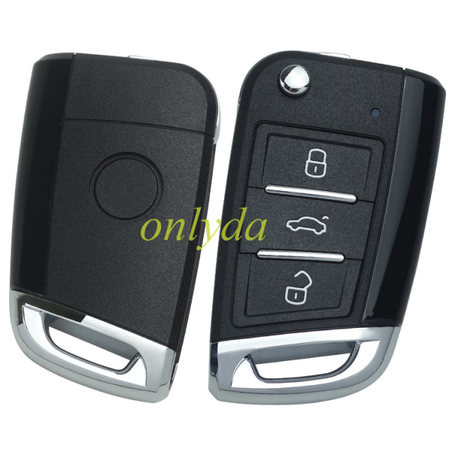 3 button remote key shell for KeyDIY key , without key blade