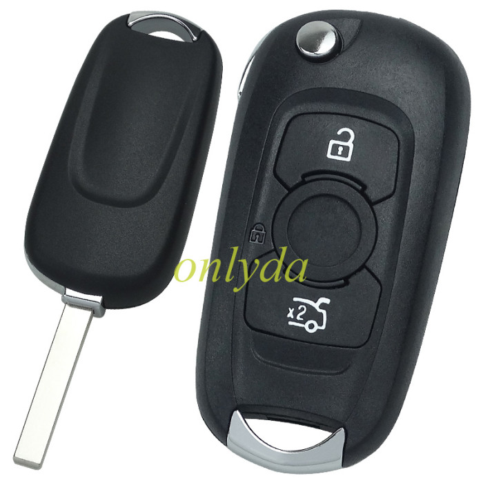 For Opel 3 button flip remote key  with 434mhz with PCF7961EHITAG2 46chip
