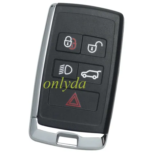 For LandRover replacement shell  for original 5 button remote key