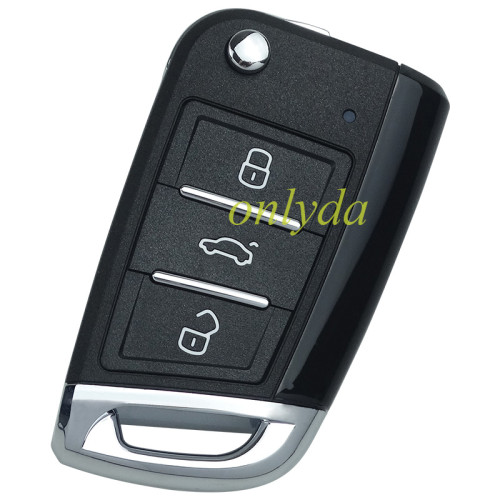 3 button remote key shell for KeyDIY key , without key blade