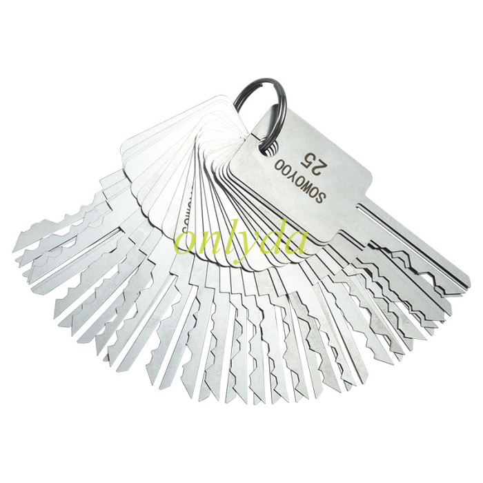SOWOYOO 48-in-1 master key set Used for padlock repair