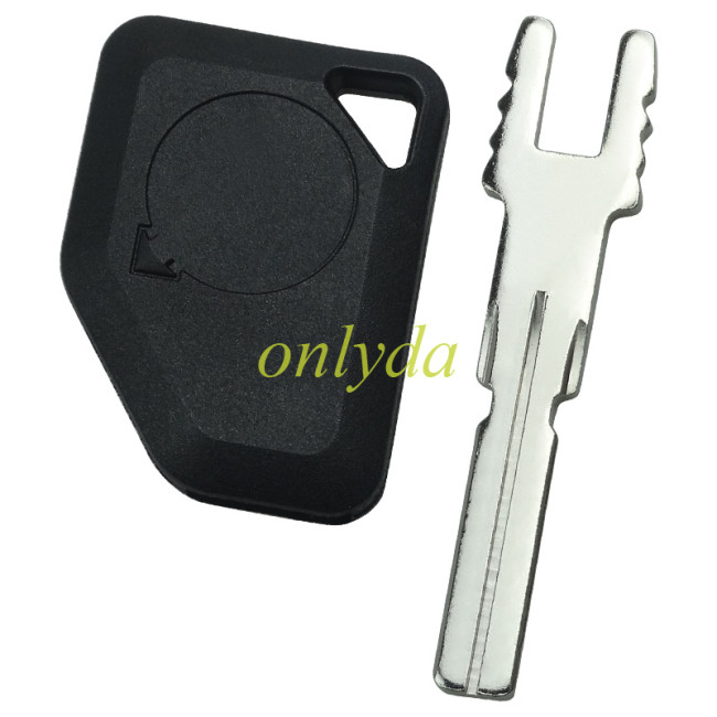 For Volvo transponder  key blank with printed badge