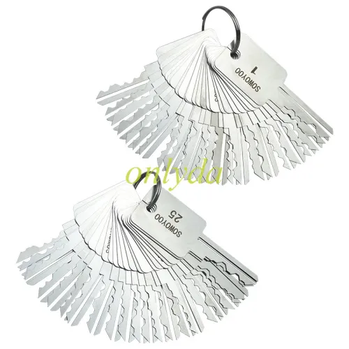 SOWOYOO 48-in-1 master key set Used for padlock repair