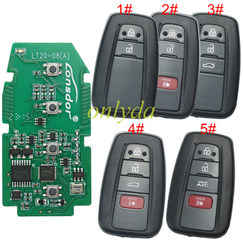 LT20-08 SUPPORTS,0410PCB apply for  18-19, Toyota Camry 22-CHR 18-22, Toyota Izoa 20-22, RAV4 18-22, Toyota Wildlander 18-22, Toyota Avalon