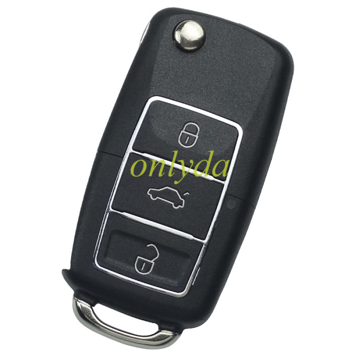 For keydiy3 button remote key shell Luxury black for KeyDIY key , without key blade