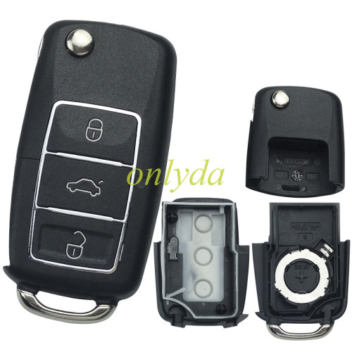 For keydiy3 button remote key shell Luxury black for KeyDIY key , without key blade
