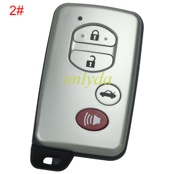 KEYDIY TDB03-3 TDB03-4 TDB03-3 TDB03-4  KD Smart Key Universal Remote Control With Toyota 4D chip ,please choose the key shell