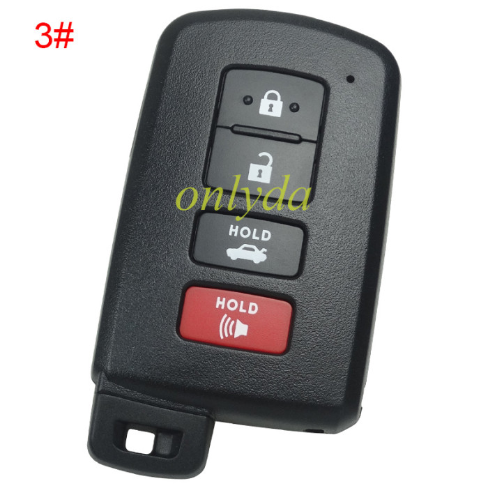 KEYDIY TB06-2+1 TB06-3 TB06-4 KD Smart Key Universal Remote Control With 8A/Toyota H chip ,please choose the key shell