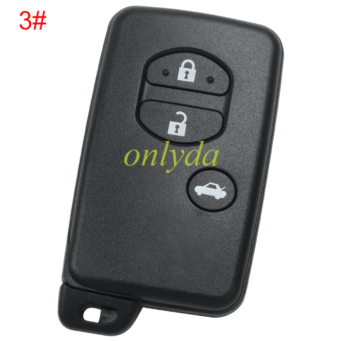 KEYDIY TDB03-3 TDB03-4 TDB03-3 TDB03-4  KD Smart Key Universal Remote Control With Toyota 4D chip ,please choose the key shell