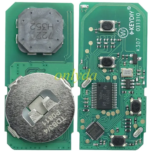 KEYDIY TDB03-3 TDB03-4 TDB03-3 TDB03-4  KD Smart Key Universal Remote Control With Toyota 4D chip ,please choose the key shell