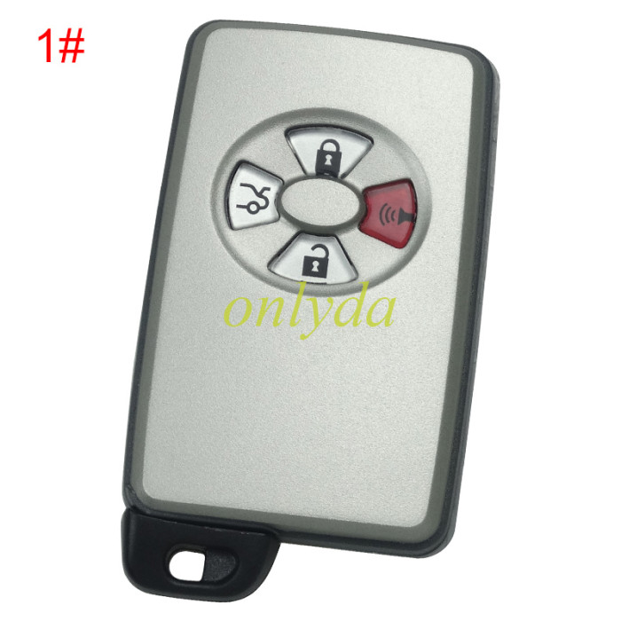 KEYDIY TDB05-4 TDB05-5 KD Smart Key Universal Remote Control With Toyota 4D chip ,please choose the key shell