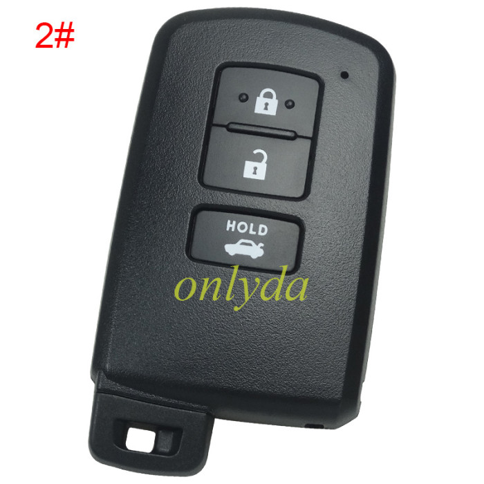 KEYDIY TB06-2+1 TB06-3 TB06-4 KD Smart Key Universal Remote Control With 8A/Toyota H chip ,please choose the key shell