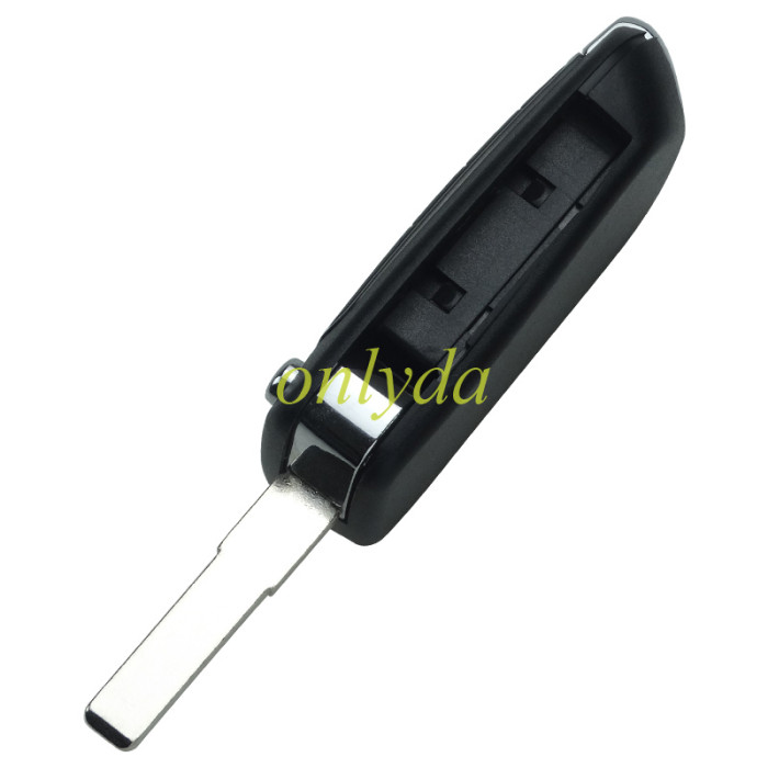 For  2016-2018 Fiat Egea 500X TIPO 3 button flip remote key 434mhz   with electronic MQB 48 chip Megamos AES 48 & SIP22   Model: I6FA