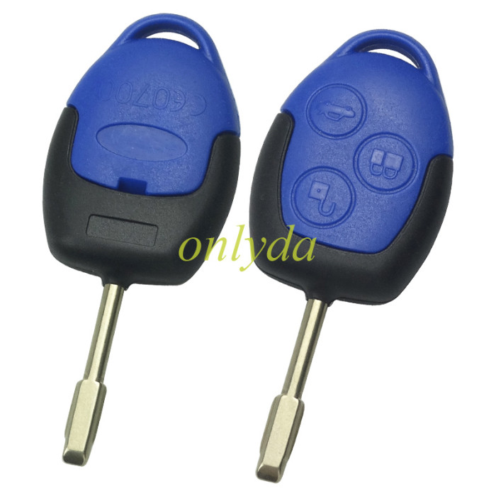 For Ford Transit blue remote key with 434mhz with 4D chip FCCID:6CIT15K601 AG AG