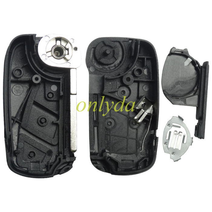 For Ford 3 button remote key blank with SIP22 blade for Ford KA 2008-2016