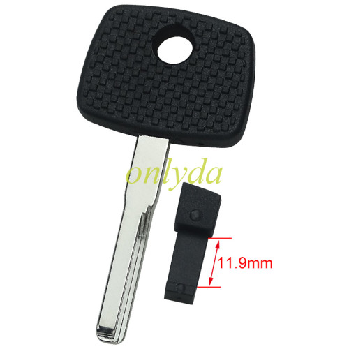 Super Stronger GTL shell for Mercedes Benz  transponder key blank   blade HU64  without badge