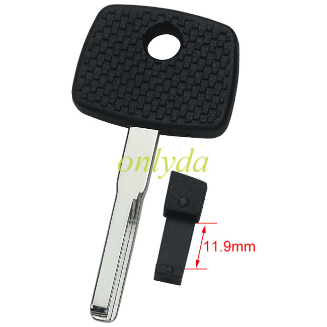 Super Stronger GTL shell for Mercedes Benz  transponder key blank   blade HU64  without badge