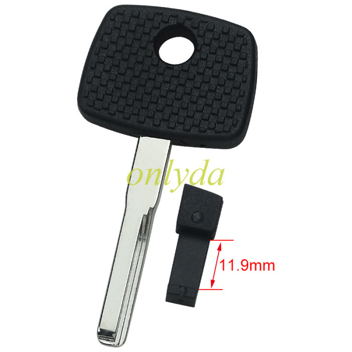 Super Stronger GTL shell for Mercedes Benz  transponder key blank   blade HU64  without badge