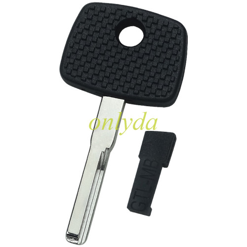 Super Stronger GTL shell for Mercedes Benz  transponder key blank   blade HU64  without badge